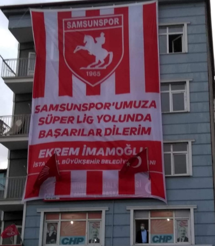 Ekrem İmamoğlu'ndan Samsunspor'a destek