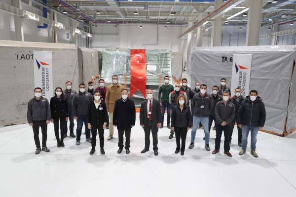 TUSAŞ yeni nesil A30 ailesi için ilk 'Section-18' panellerinin teslimatını gerçekleştirdi