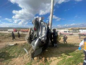 Afyonkarahisar'da kaza 1 öldü, 3 yaralı