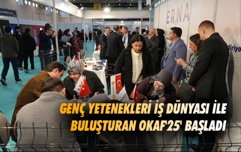 Samsun'da genç yetenekleri iş dünyası ile buluşturan OKAF'25' başladı