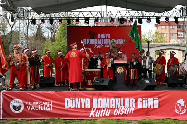 Kırklareli'nde Roman vatandaşlar spor ve konserde etkinliğinde buluştu