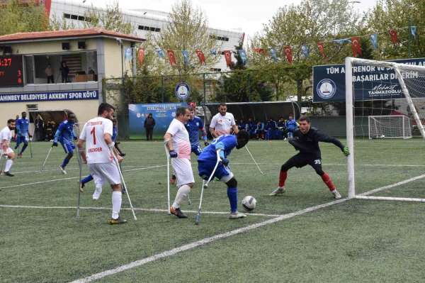 Şahinbey Ampute kupada emin adımlarla 8-1