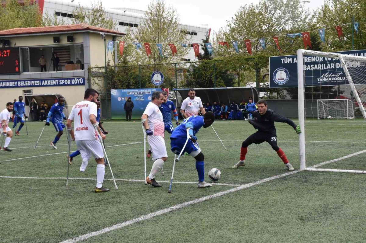 Şahinbey Ampute kupada emin adımlarla 8-1