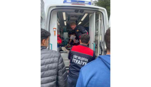 Siirt'te trafik kazası: 2 yaralı