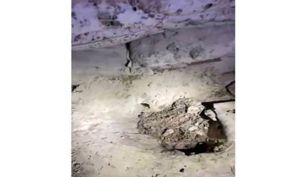 Teröristlerin kullandığı mağara kullanılamaz hale getirildi