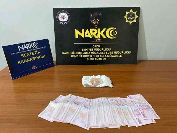 Ordu'da uyuşturucu operasyonlarında 3 tutuklama