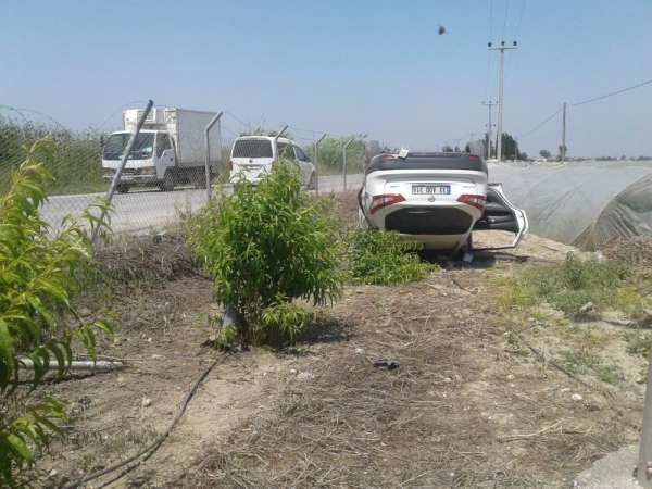 Tarsus'ta trafik kazaları: 1 ölü, 1 yaralı