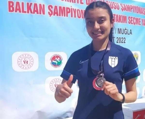 Simavlı milli atlet Sıla Ata, Balkan Şampiyonu oldu - Kütahya haber