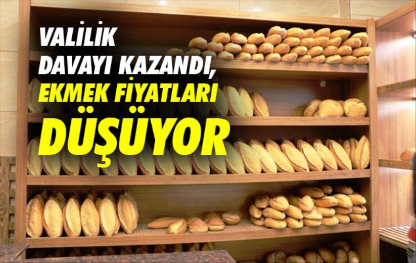 Samsun'da Valilik davayı kazandı, ekmek fiyatları düşüyor