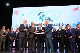 ERÜ'ye YÖK'ten 'Spor Dostu Kampüs' birincilik ödülü