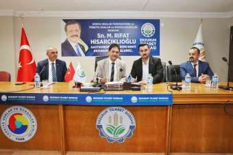 Erzurum ve Ağrı ticaret borsaları arasında 'Kardeş Borsa Protokolü' imzalandı