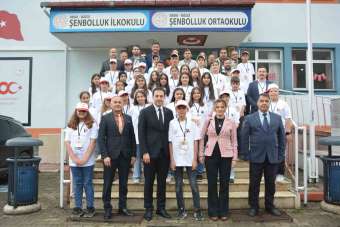 Ordu'da öğrencilerden 'geçmişten geleceğe' bilim şenliği