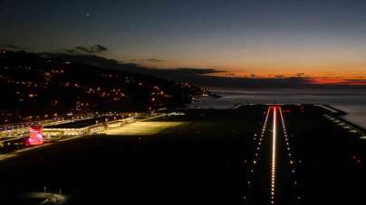 Rize-Artvin Havalimanı'na zorlu hava şartlarında uçak inişleri için yeni sistem