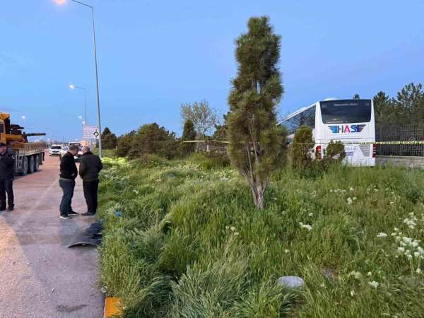 Konya'da yolcu otobüsü kazası: 1 ölü, 8 yaralı