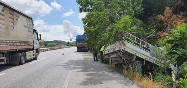 Susurluk'ta trafik kazası; 1 yaralı