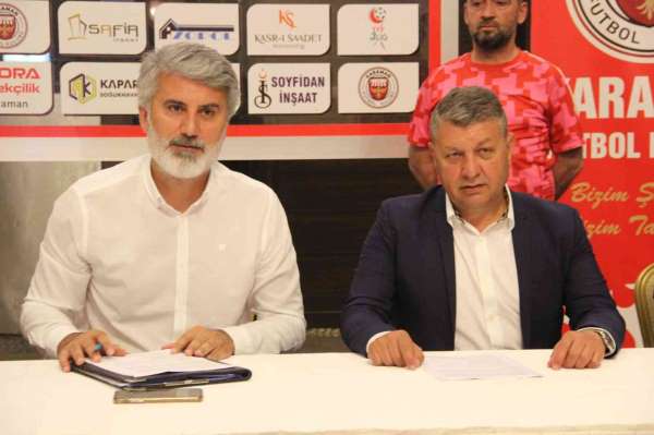 Karaman FK, Teknik Direktör Zafer Hızarcı ile 1 yıllık sözleşme imzaladı - Karaman haber