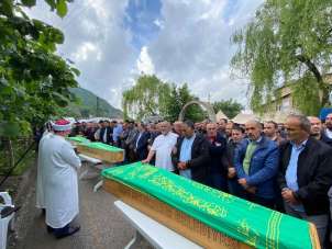 Yozgat'taki kazada ölen 3 kişi Ordu'da toprağa verildi