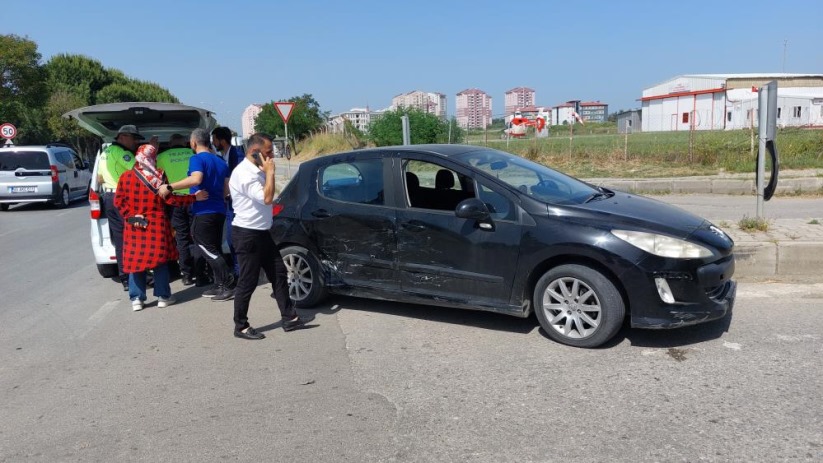 Samsun'da trafik kazası: 4 yaralı