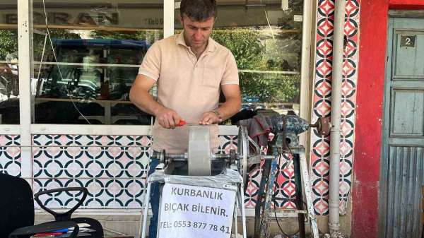 Kurban Bayramı'na 2 gün kala bıçakçılarda yoğunluk