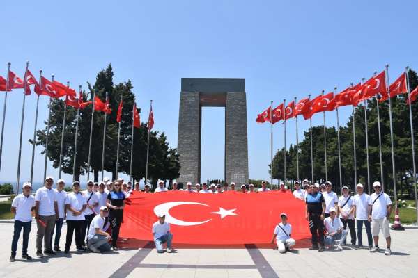 Kastamonu'da liseli öğrenciler, Çanakkale Şehitliğini gezdi