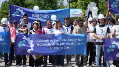 Mühendis TEK - SEN Enerji Sendikası Başkanı Güler: 'Tüm haklarımızı savunan meslek kanunun acilen çıkartılması