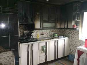 Ordu'da ocakta unutulan yemek yangına neden oldu