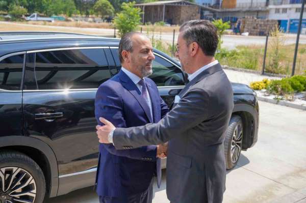 Rektör Güngör'den DSO Başkanı Kasapoğlu'na ziyaret