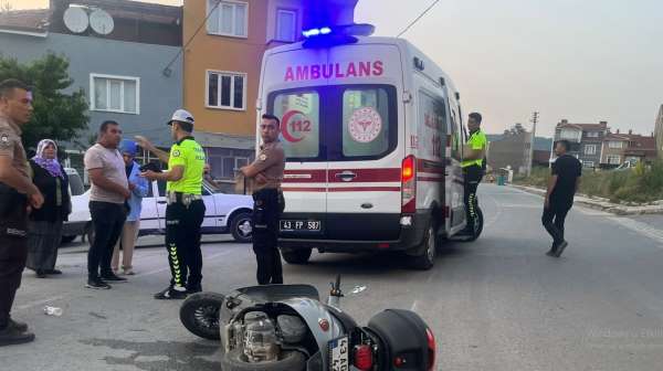 Tavşanlı'da trafik kazası: 1 yaralı