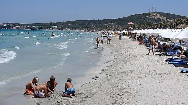 Ünlü tatil merkezi Çeşme bayramda milyonlara ev sahipliği yapacak