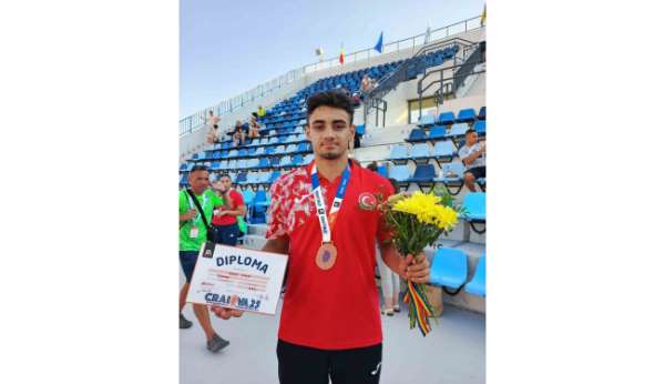 Aydınlı milli sporcu Balkan Şampiyonu oldu