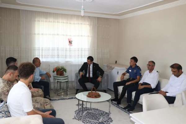 Tutak'ta Şehit ailelerine anlamlı ziyaret