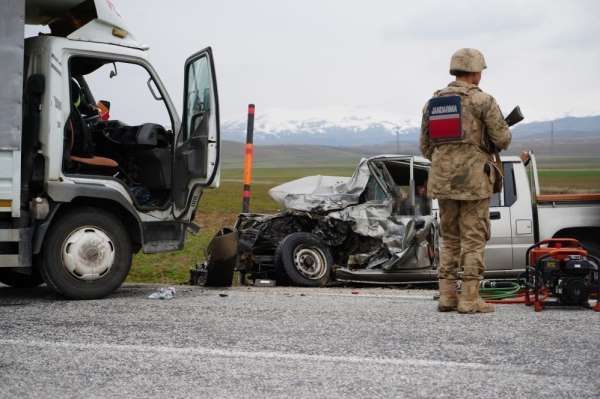 Erzurum'da jandarma bölgesinde bir ayda 25 kişi trafik kazalarında yaralandı