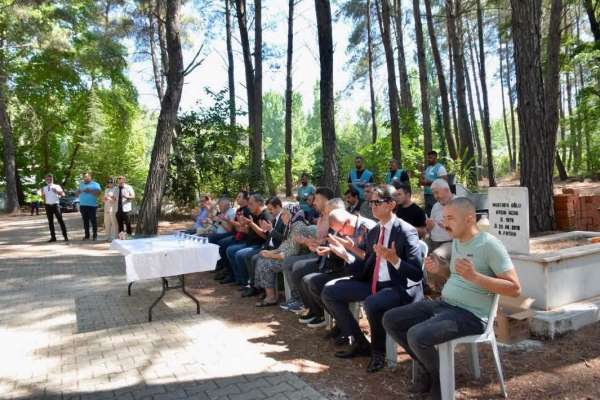 Köyceğiz'de şehitler için duada bulunuldu