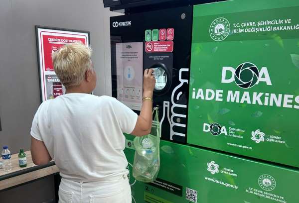 Manisa'da atık şişe ve kutuya para dönemi