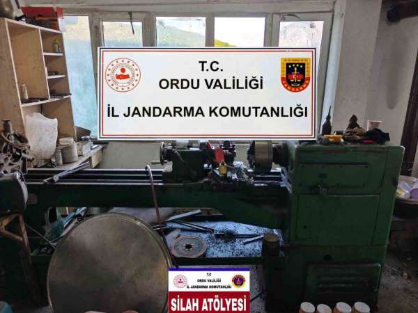Ordu'da kaçak silah atölyelerine operasyon: 7 gözaltı
