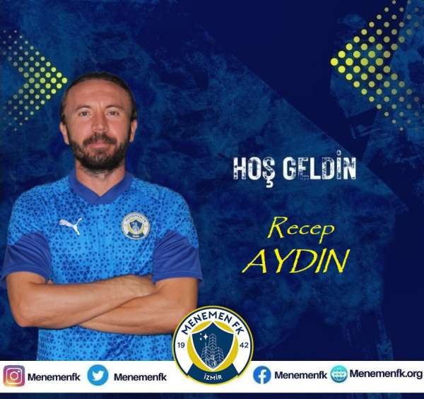 Menemen FK, Recep Aydın'ı renklerine bağladı