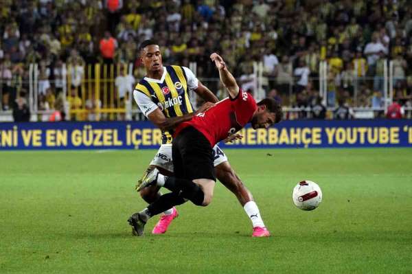 Trendyol Süper Lig: Fenerbahçe: 2 - Gaziantep Futbol Kulübü: 1