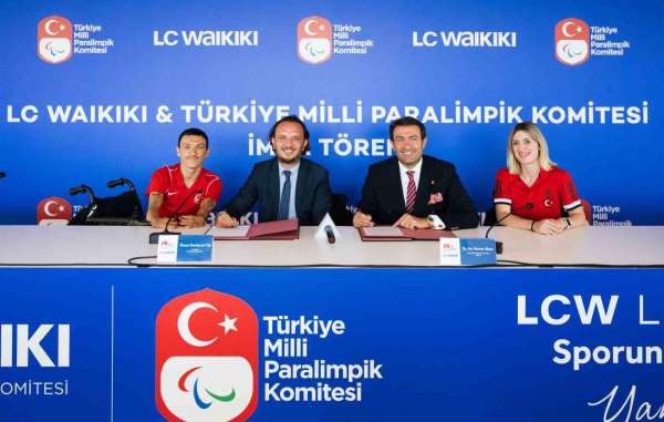 LC Waikiki, Türkiye Milli Paralimpik Komitesi'nin ana sponsoru oldu