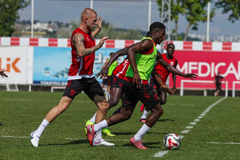 Samsunspor, Kocaelispor hazırlıklarını sürdürüyor