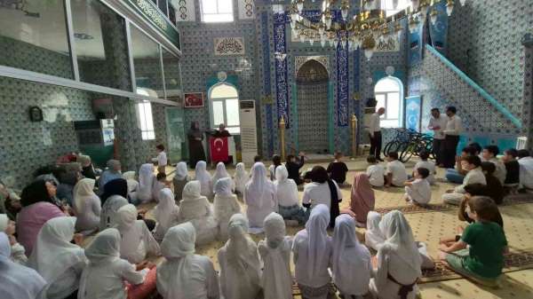 Bafra'da Yaz Kur'an Kursu tamamlandı