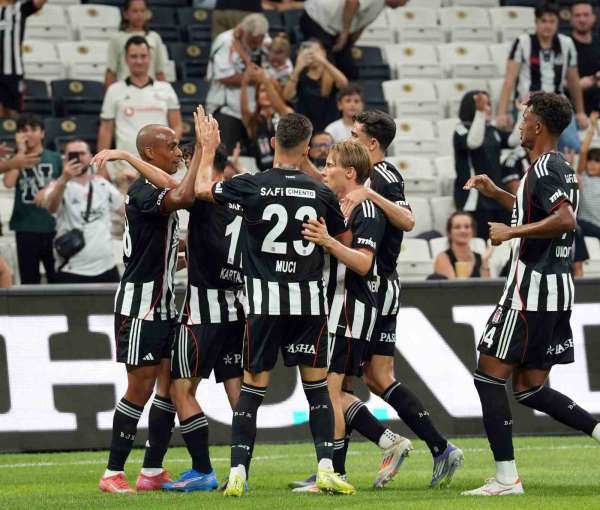 Beşiktaş, UEFA Konferans Ligi'nde play-off'a yükseldi