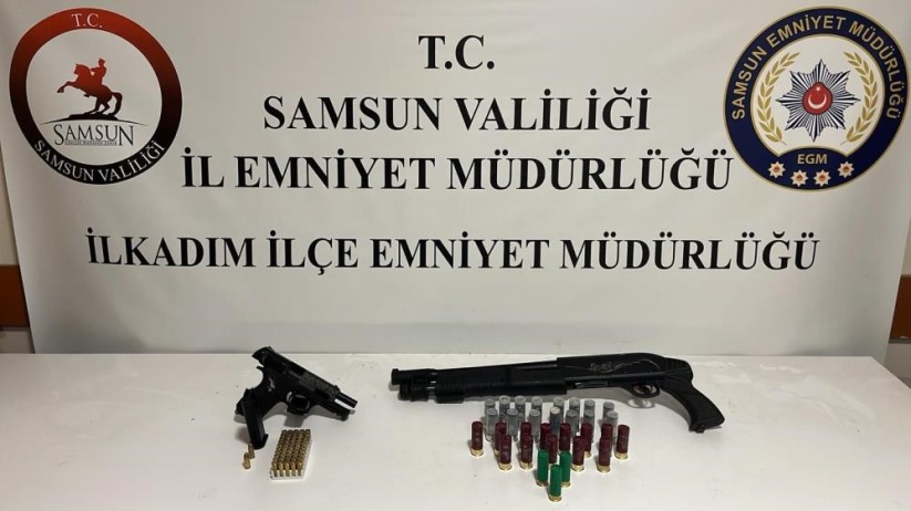 Samsun'da tüfekle bir kişiyi ensesinden vuranlar yakalandı