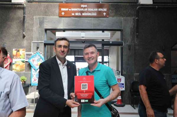 Uşak'ta gıda işletmelerinde karekod uygulaması bilgilendirmeleri sürüyor