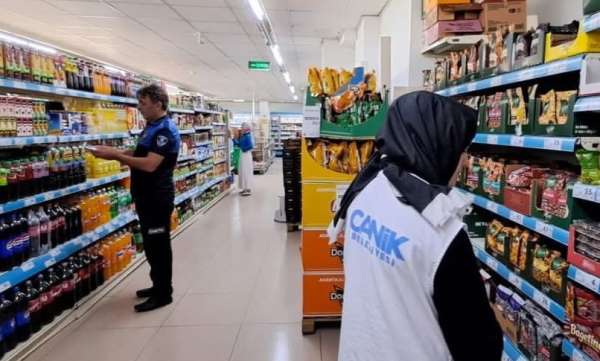 Canik'te zabıtadan fiyat ve hijyen denetimi