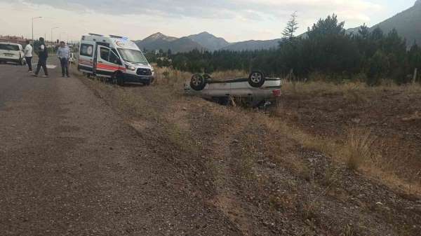Hastaneden çıktı, dakikalar sonra kaza yaptı