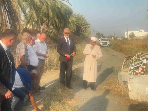 Kıbrıs şehidi gazeteci Adem Yavuz, 52 yıl önce Rumların saldırısına uğradığı yerde anıldı