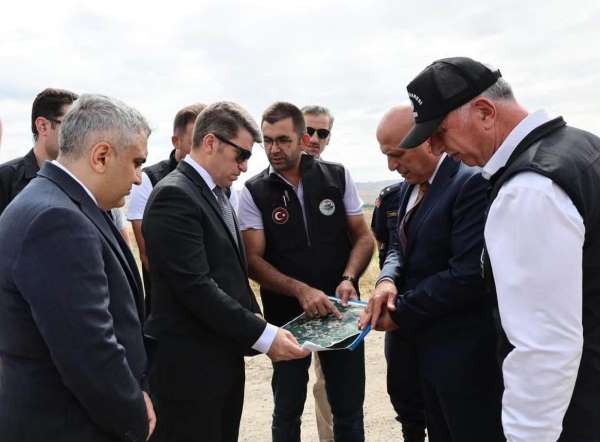Merzifon'da 605 hektar tarım arazisi sulama suyuna kavuşuyor
