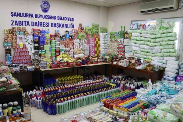 Şanlıurfa'da zabıta, market raflarını mercek altına aldı