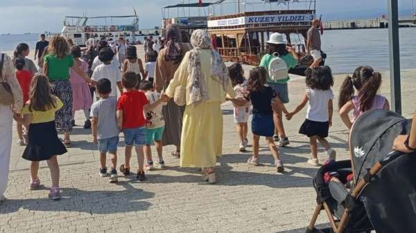 Sinop'ta devlet korumasındaki çocuklara özel etkinlik