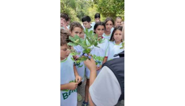 Sinop'ta minik sporculara orman sevgisi aşılandı